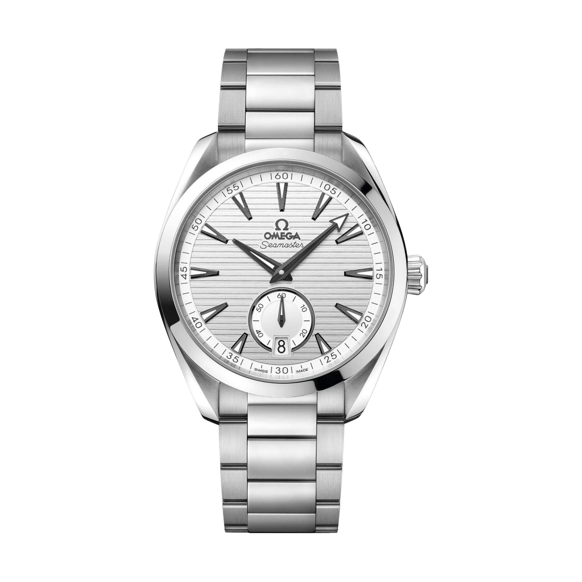 Omega Seamaster Aqua Terra 150M Co-Axial Master Chronometer 41mm Men's Watch - Silver Dial Stainless Steel Bracelet | Luxury Dive Watch for Business & Formal Occasions