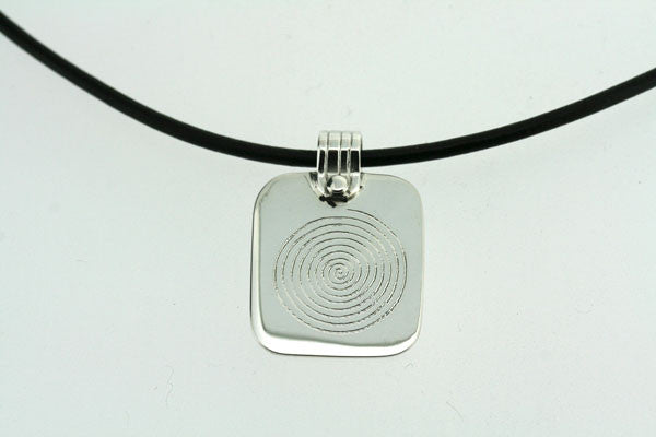 Infinity Spiral Pendant Necklace - Black Leather Choker for Women, Gothic Jewelry for Everyday Wear & Special Occasions