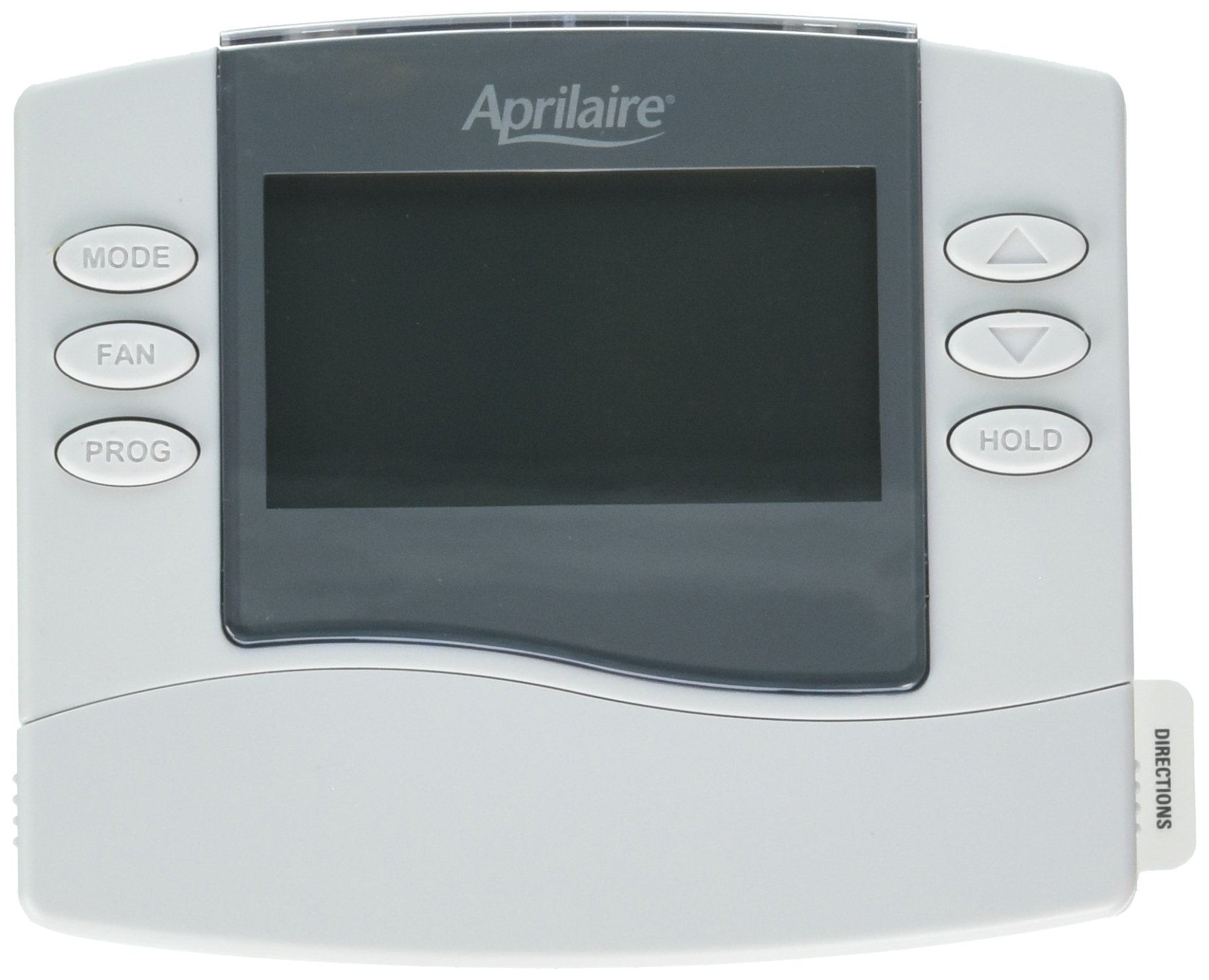 Aprilaire 8463 Programmable Dual Powered Thermostat - 1 Heat 1 Cool for Home HVAC System | Smart Temperature Control for Energy Efficiency & Comfort