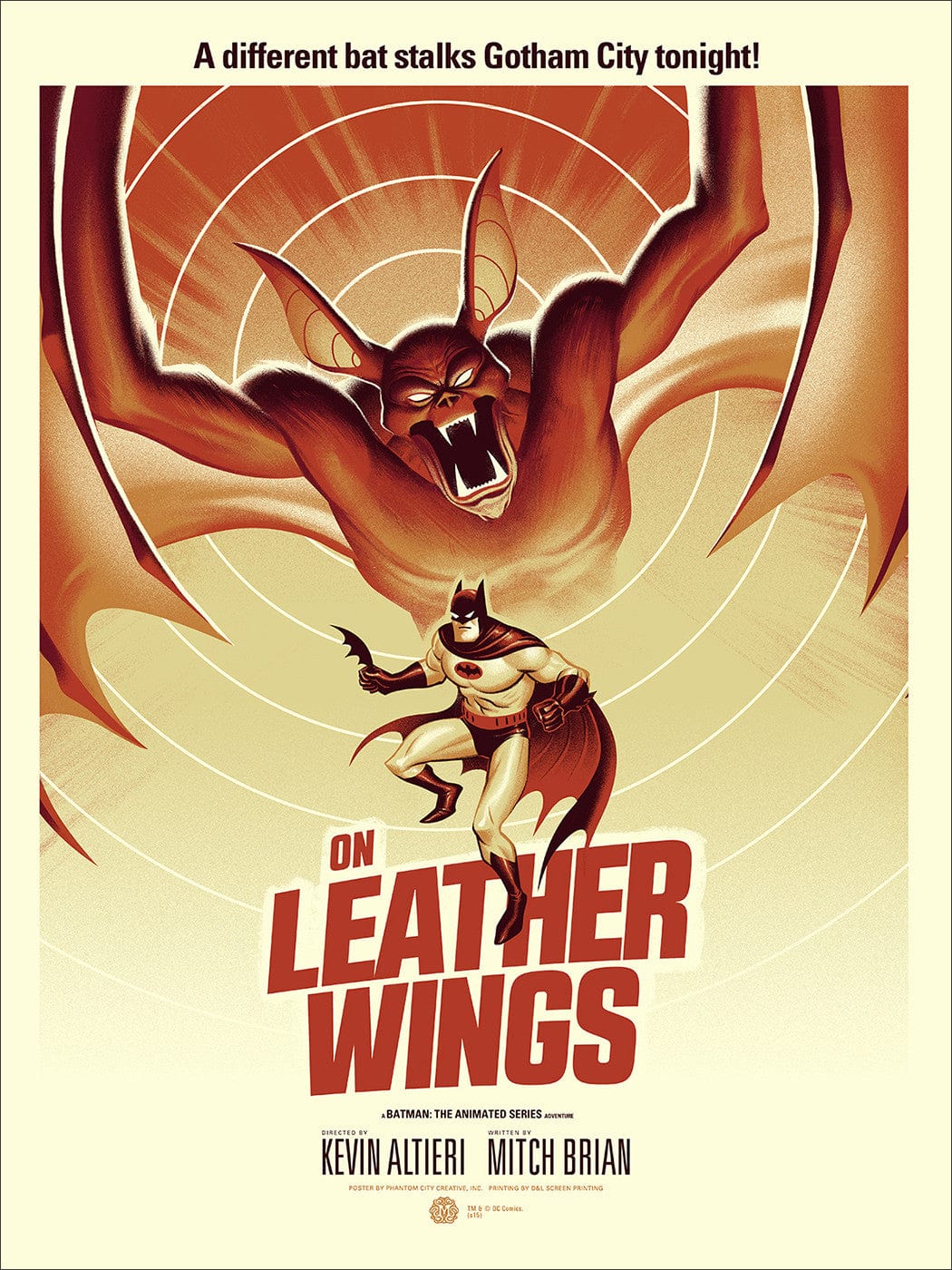 Batman: The Animated Series - On Leather Wings DVD | Classic DC Comics Cartoon | Perfect for Superhero Fans & Collectors | Great for Movie Nights & Gift Giving