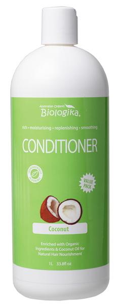Biologika Coconut Hair Conditioner for Dry & Damaged Hair – Deep Moisturizing & Repair Treatment for Smooth, Shiny Locks | Perfect for Daily Use & Post-Color Care