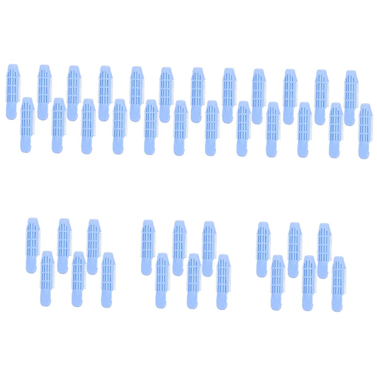 Minkissy 42 Pcs Electric Hair Curler Set - Korean Style Lazy Curler & Crimper for Women, Root Volume Rollers & Clips for Effortless Beach Waves & Curls - Perfect for Daily Styling, Parties & Special Occasions