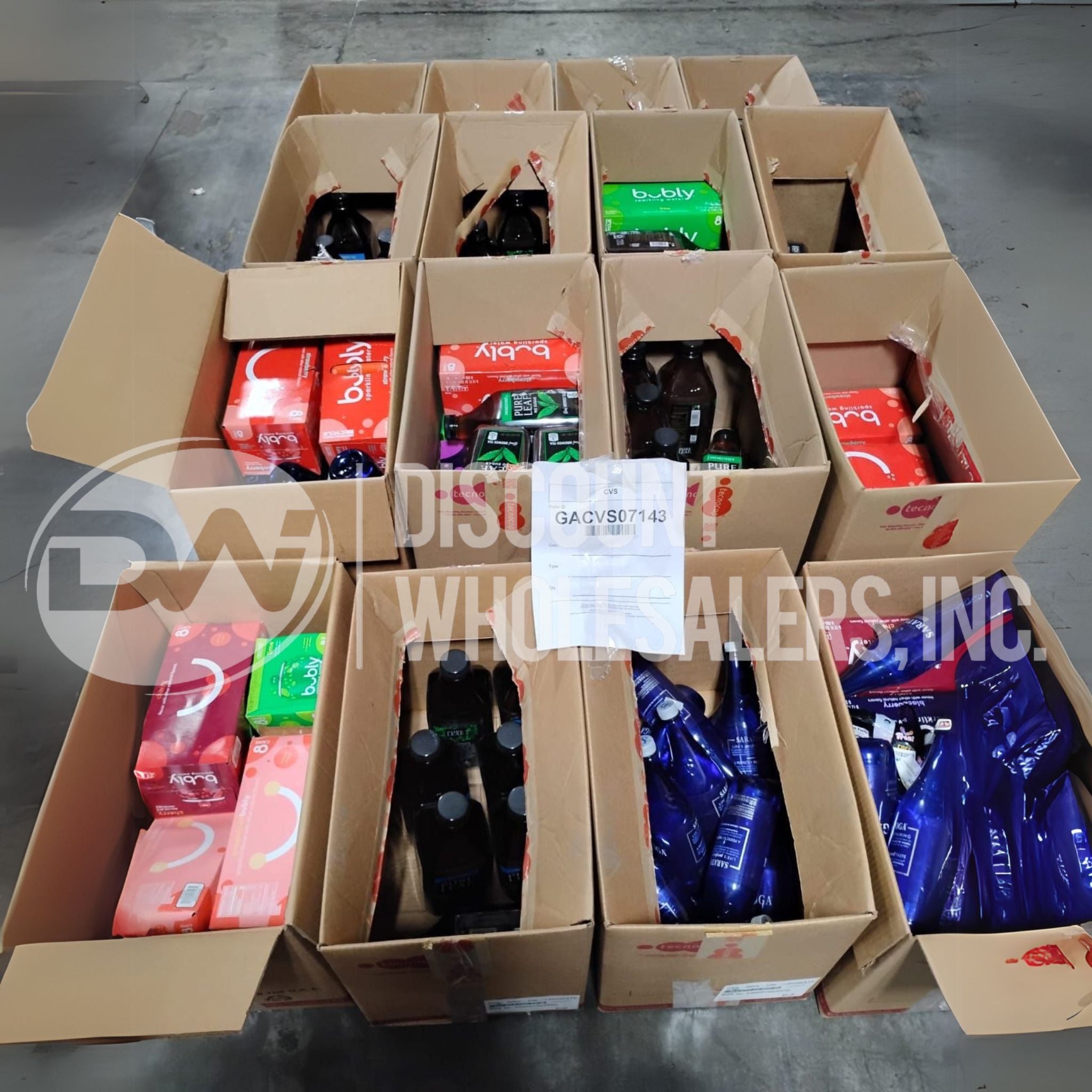 CVS Food (122 PCS/PLT) - Bulk Snacks & Groceries for Office, Vending Machines & Pantry Stocking