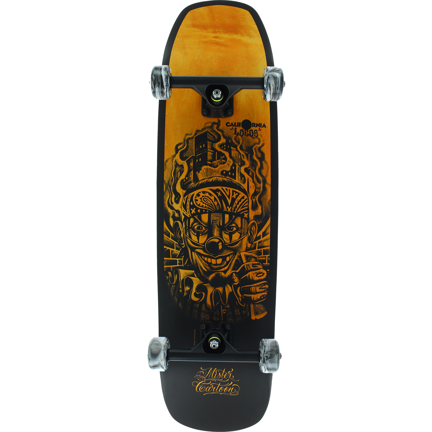 California Locos Payaso Street Complete Skateboard - 8.375