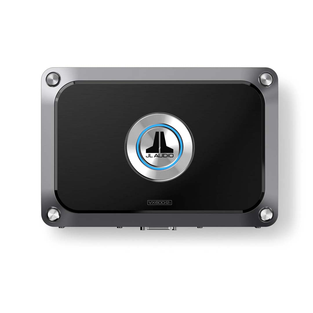 JL Audio JL VX600/2i VXi Series Class D 2-Channel Car Amplifier with Integrated DSP - 600W RMS Power for High-Performance Car Audio Systems - Perfect for Upgrading Your Vehicle Sound System