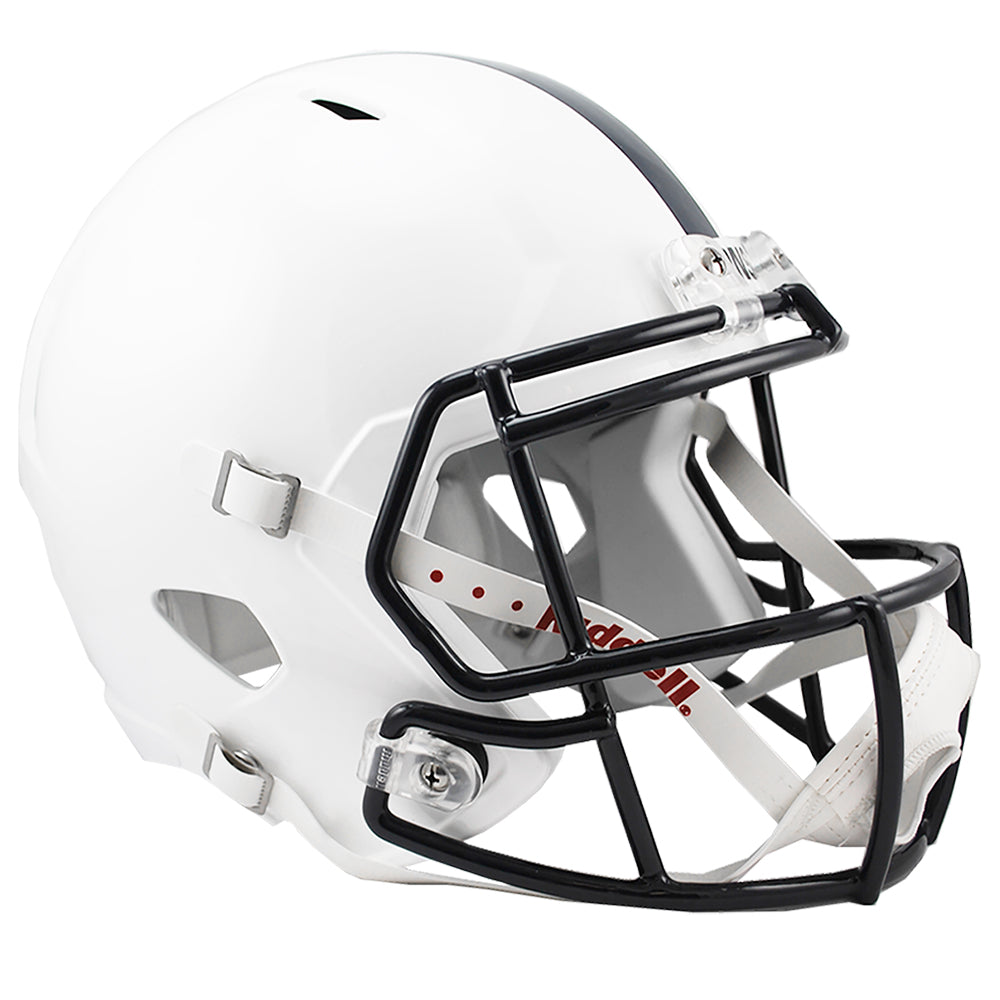 Penn State Nittany Lions Replica Speed Full Size Football Helmet - Authentic College Football Collectible for Fans, Display & Game Room Decor