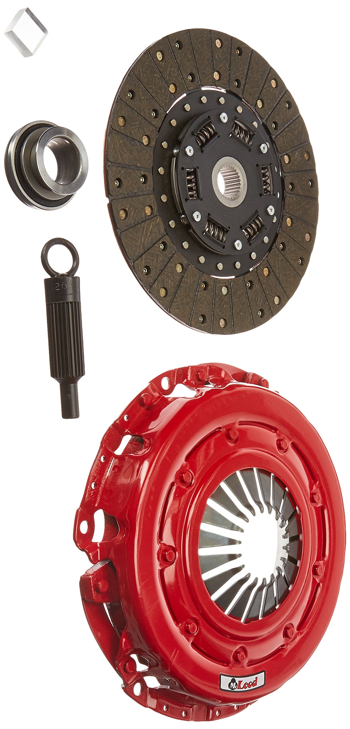 McLeod 75225 High Performance Clutch Kit - Compatible with Ford Mustang, Chevy Camaro & Dodge Challenger - Perfect for Racing, Street Performance & Drifting