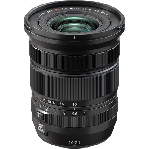 Fujifilm XF 10-24mm f/4 R OIS WR Lens - Ultra Wide Angle Zoom Lens for Fujifilm X-Mount Cameras - Weather Resistant & Optical Image Stabilization - Perfect for Landscape, Architecture & Travel Photography