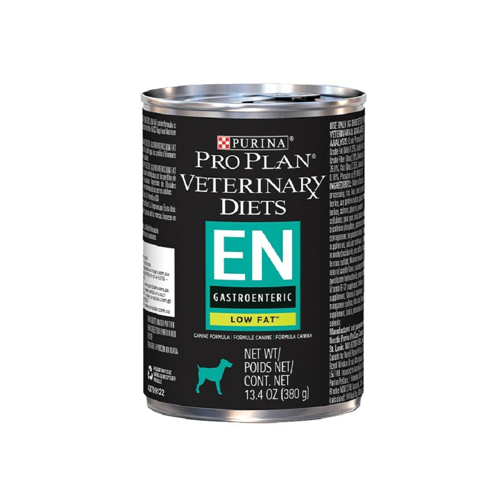 Pro Plan Veterinary Diets EN Gastroenteric Low Fat Dog Food - Digestive Support for Sensitive Stomachs | Ideal for Dogs with Pancreatitis or Gastrointestinal Issues