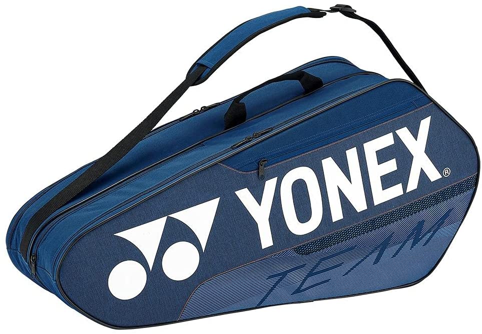 Yonex 42126 Team Badminton 6 Racket Bag - Premium Badminton Equipment Storage for Tournaments & Training | Durable Sports Gear for Players & Teams