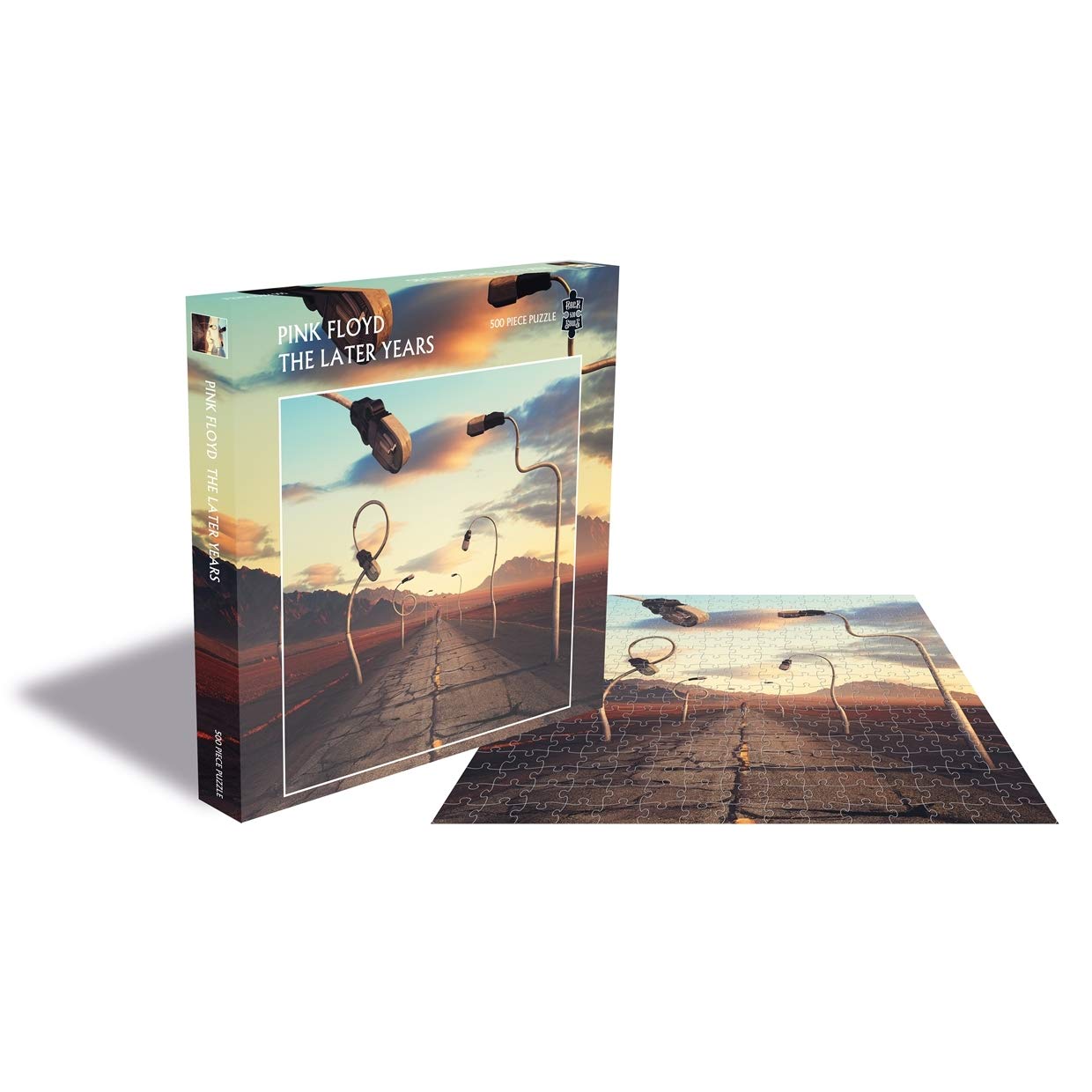 Pink Floyd 1000-Piece Jigsaw Puzzle - The Dark Side of The Moon Album Cover Art - Challenging Adult Puzzle for Music Fans & Collectors - Perfect for Relaxation, Home Decor & Gift Giving