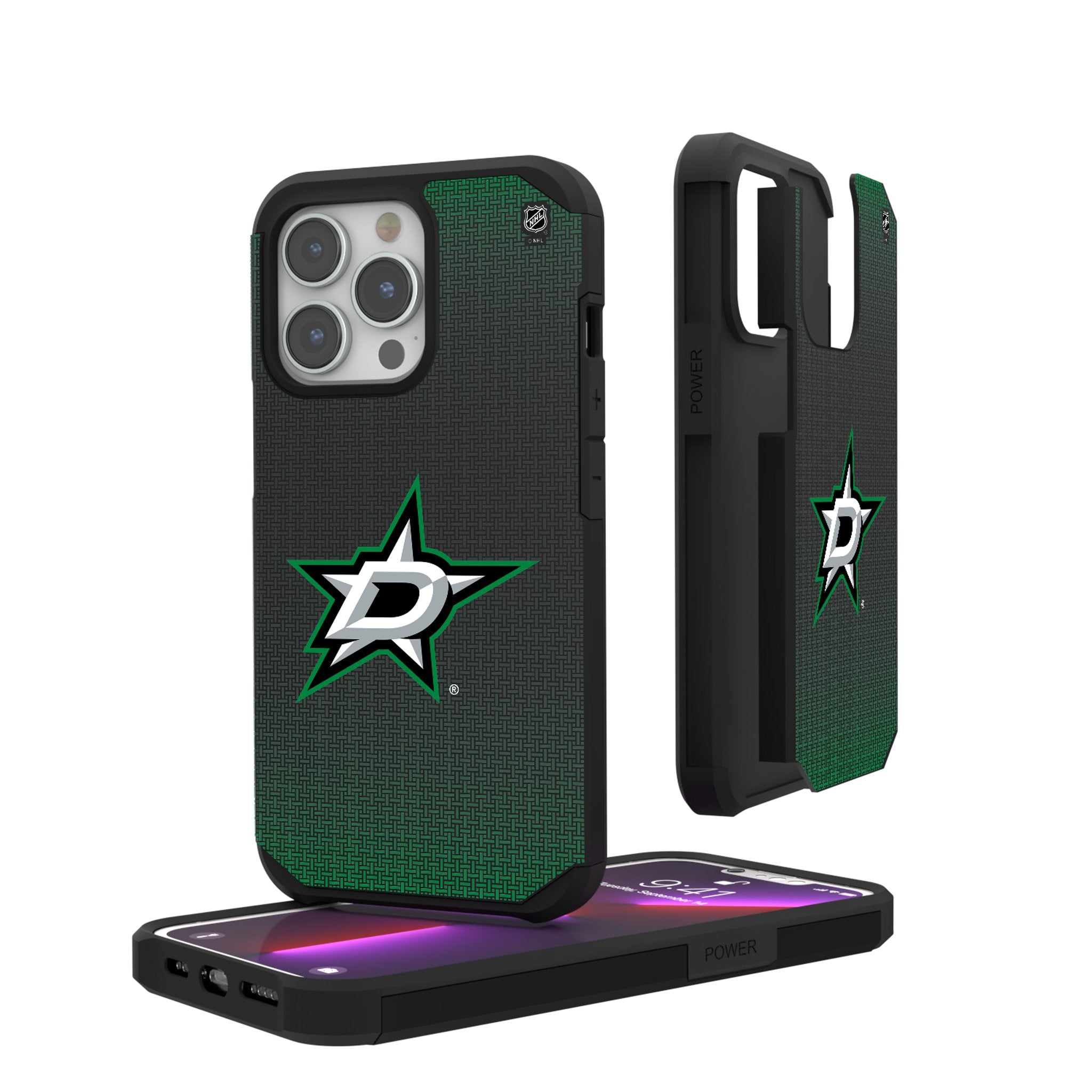 Dallas Stars Rugged Linen Phone Case - Durable Protective Cover for iPhone & Samsung - Perfect for Sports Fans & Outdoor Activities