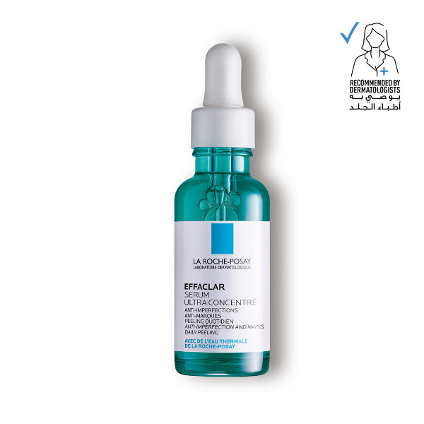 Effaclar Acne Serum with 2% Salicylic Acid & Niacinamide - Oil Control & Blemish Treatment for Oily, Acne-Prone Skin | Daily Skincare Routine for Clear Complexion