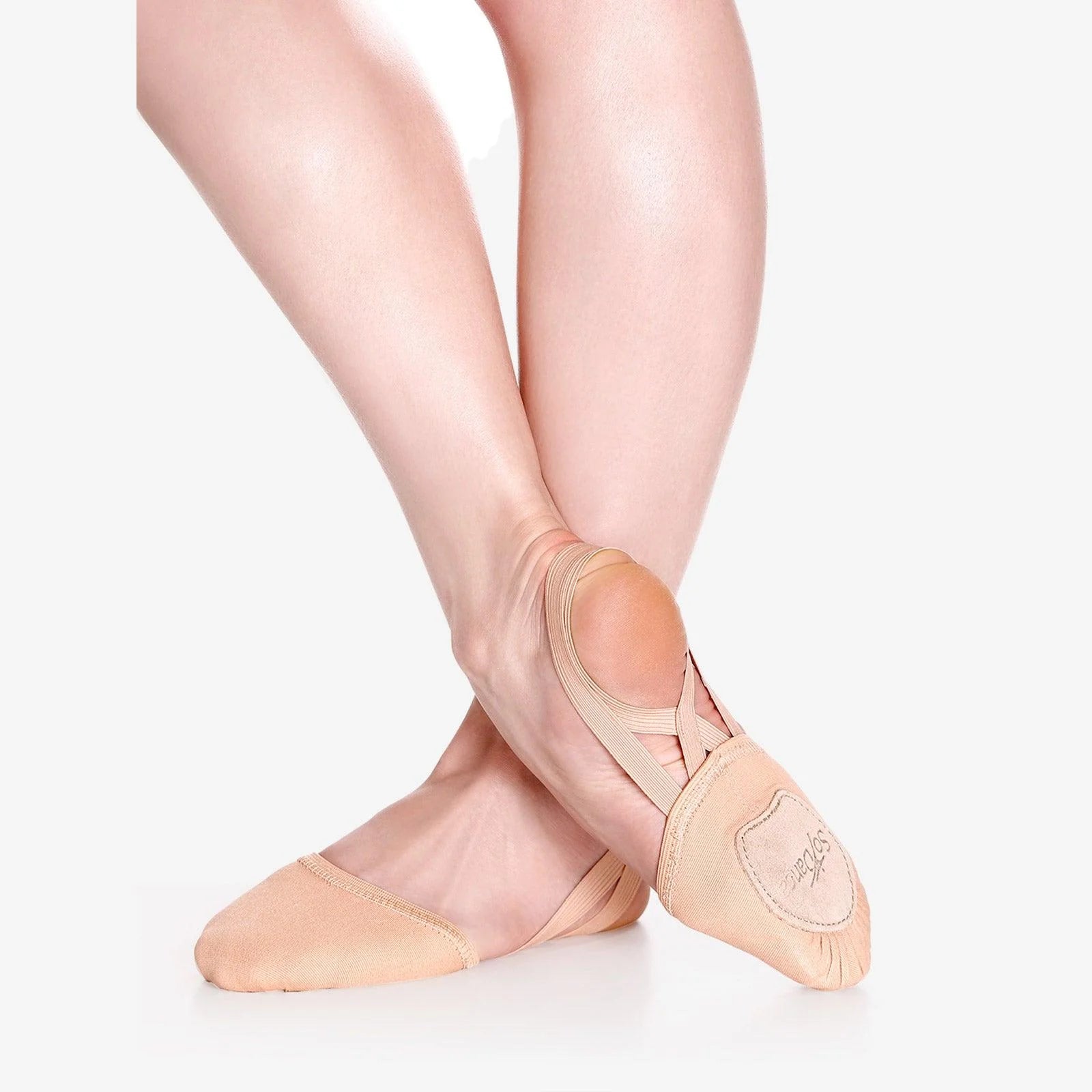 So Danca Sand Canvas Half Sole Ballet Slippers - Professional Dance Shoes for Ballet, Jazz & Contemporary - Perfect for Dance Classes, Performances & Practice