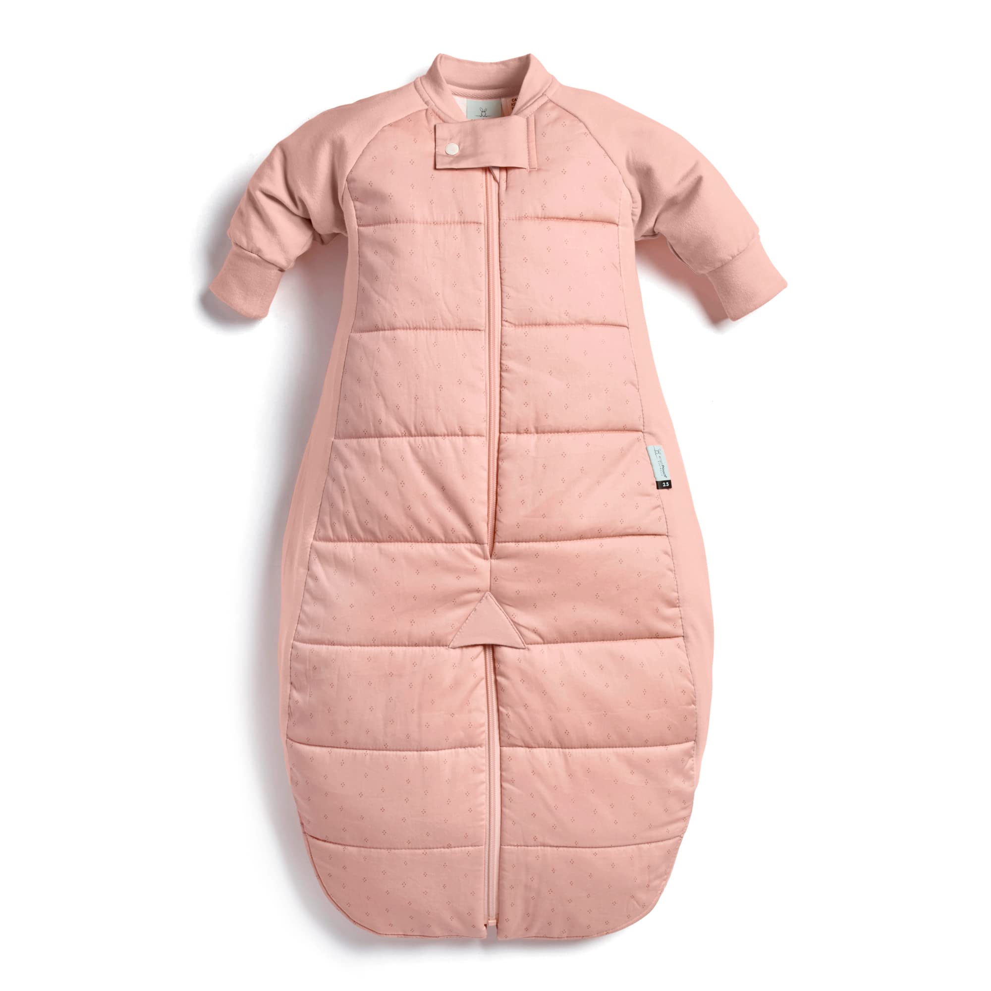 ErgoPouch 3.5 TOG Organic Cotton Baby Sleep Sack & Convertible Sleep Suit - Breathable Infant Sleeping Bag for 8-24 Months (Berries Print) - Perfect for Nursery, Daycare & Travel Comfort