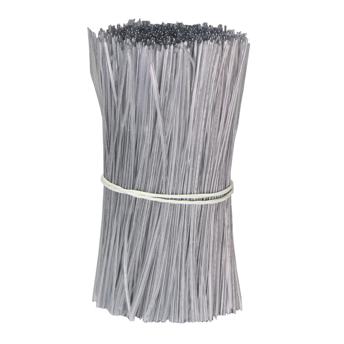 Queenbox 100pcs 30cm Plastic Twist Ties for Gardening, Flexible Reusable Plant Ties for Organizing Cables, Vines, and Garden Crops - Perfect for Plant Support, DIY Projects, and Home Organization (Transparent)
