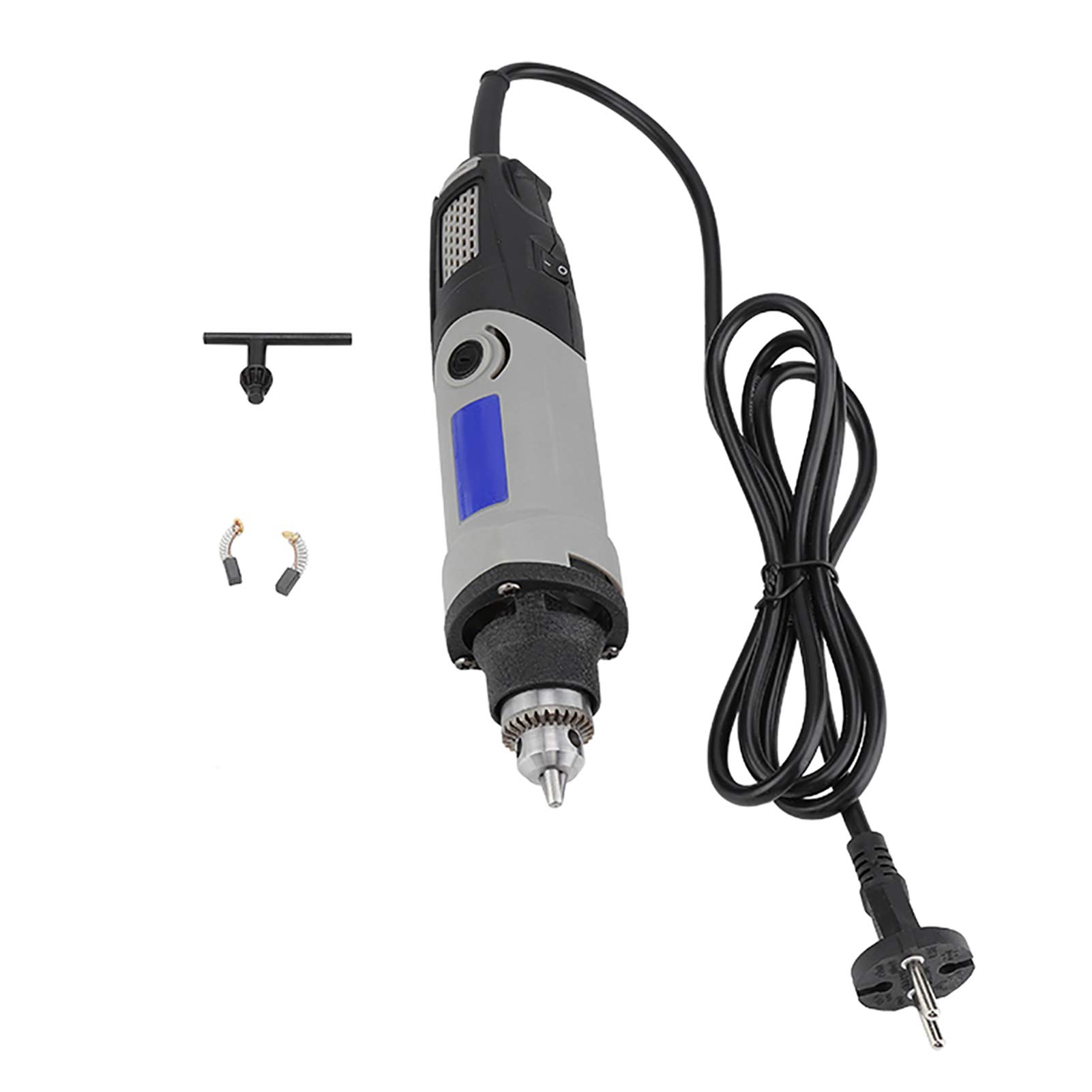 400W Rotary Tool Kit with 6 Variable Speed Electric Drills - Multi-Function Grinder & Cutter Set for DIY Craft Projects - Perfect for Woodworking, Metal Engraving & Home Repairs