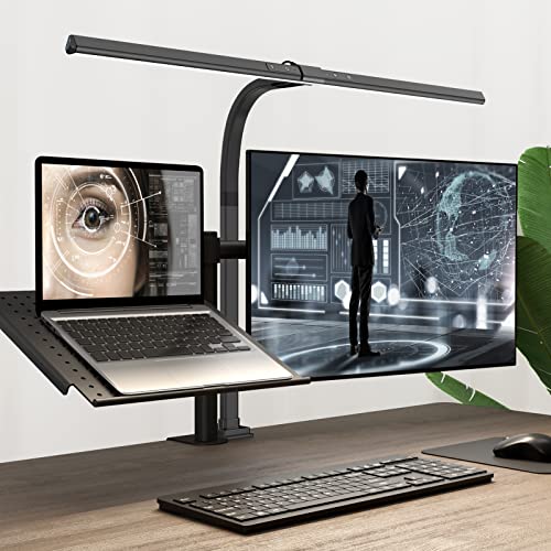 KableRika 24W LED Architect Desk Lamp - Brightest Adjustable Task Light with Clamp, 31.5