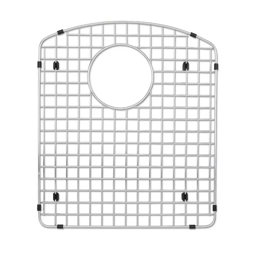Premium Blanco Stainless Steel Bottom Grid for Large Bowl - Compatible with Diamond 60/40 Sinks (Model 220998) | Durable Sink Protector for Kitchen, Restaurant & Commercial Use