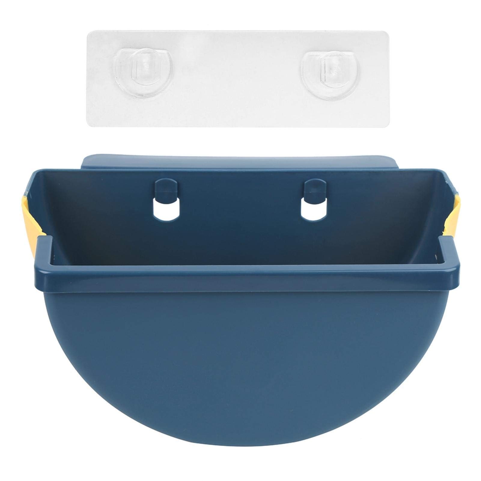 01 Durable Silicone Kitchen Dustbin & Storage Box - Long Service Life, Navy - Ideal for Kitchen, Bathroom, Office & Home Organization