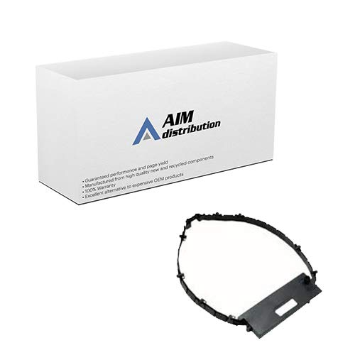 AIM Compatible P1302 Black Printer Ribbons (6-Pack) - Replacement for IBM 1040440 - High-Quality Generic Ink Ribbons for Office & Retail Printing