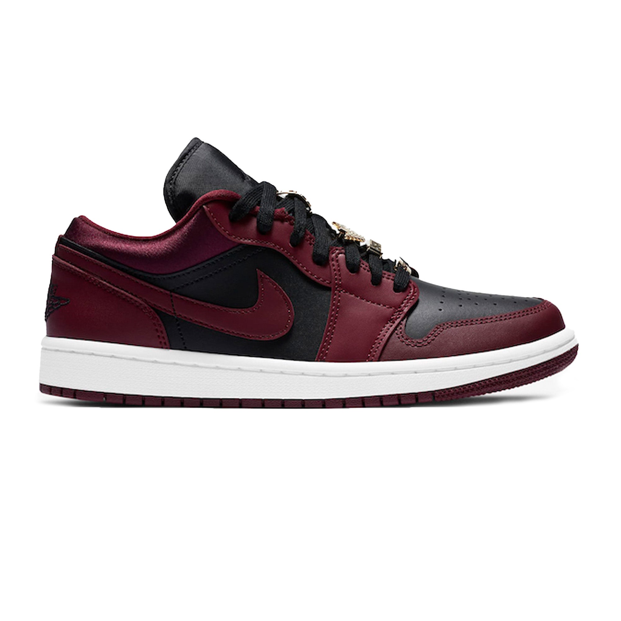 Air Jordan 1 Low 'Dark Beetroot Black' Women's Sneakers (2020) - Stylish & Comfortable Basketball Shoes for Casual Wear, Street Fashion & Gym Workouts