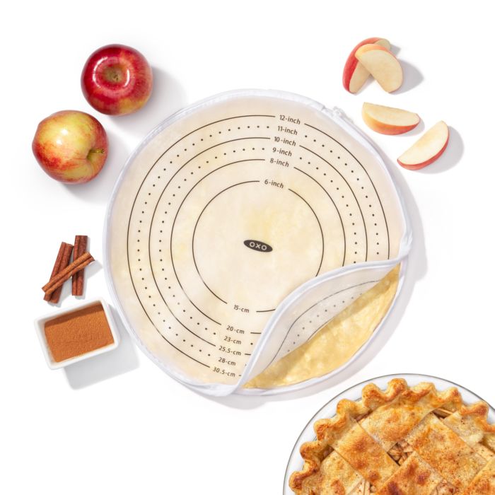 OXO Dough Rolling Bag - Non-Stick Pastry Mat for Baking, Pie Crust, Cookies & Bread - Perfect for Home Bakers & Professional Chefs - Kitchen Essentials for Easy Dough Preparation