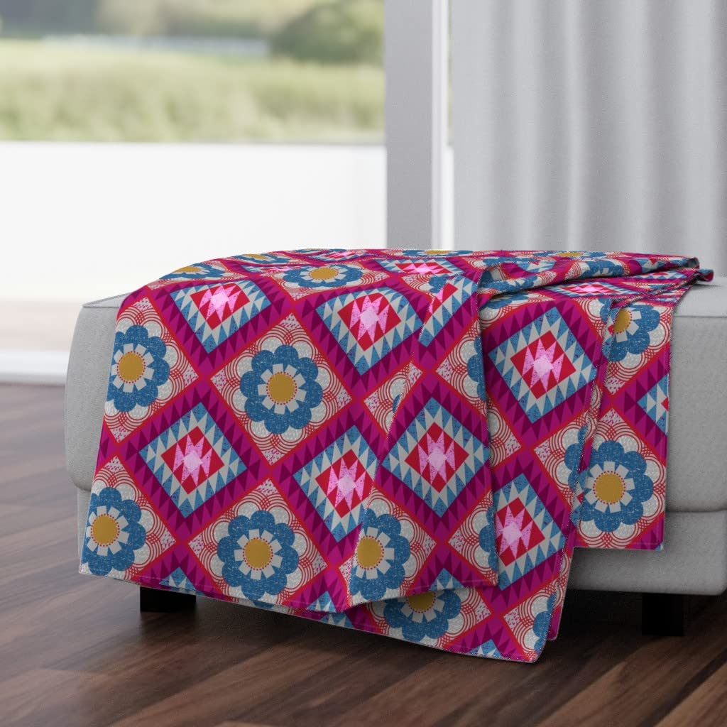 Soft Plush Minky Throw Blanket 50