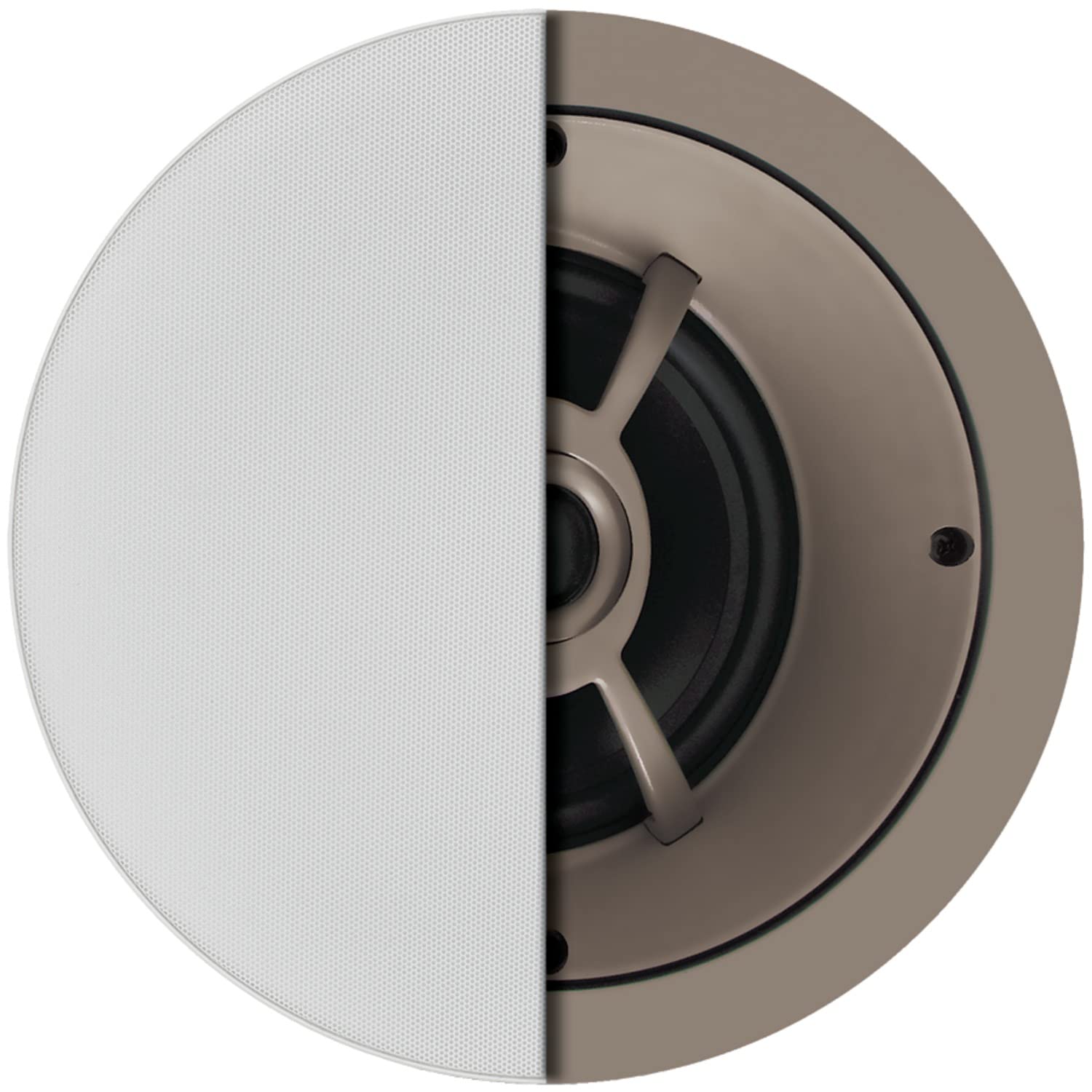 Proficient Audio Systems C651 LCR Ceiling Speaker - High-Quality In-Ceiling Speaker System (White) | Perfect for Home Theater, Background Music & Commercial Audio Installations