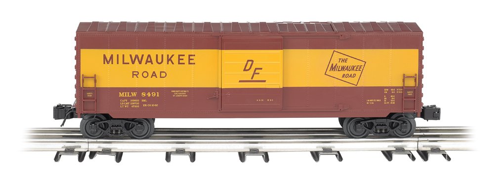 Milwaukee Road O Scale Operating Box Car - Model Train Accessory for Collectors & Enthusiasts | Perfect for Railroad Layouts & Displays