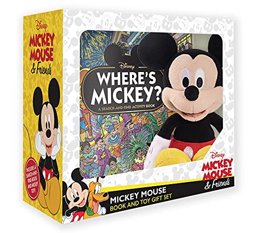 Disney Mickey Mouse Book and Toy Gift Set for Kids - Perfect for Birthday Gifts, Christmas Presents & Early Learning Fun
