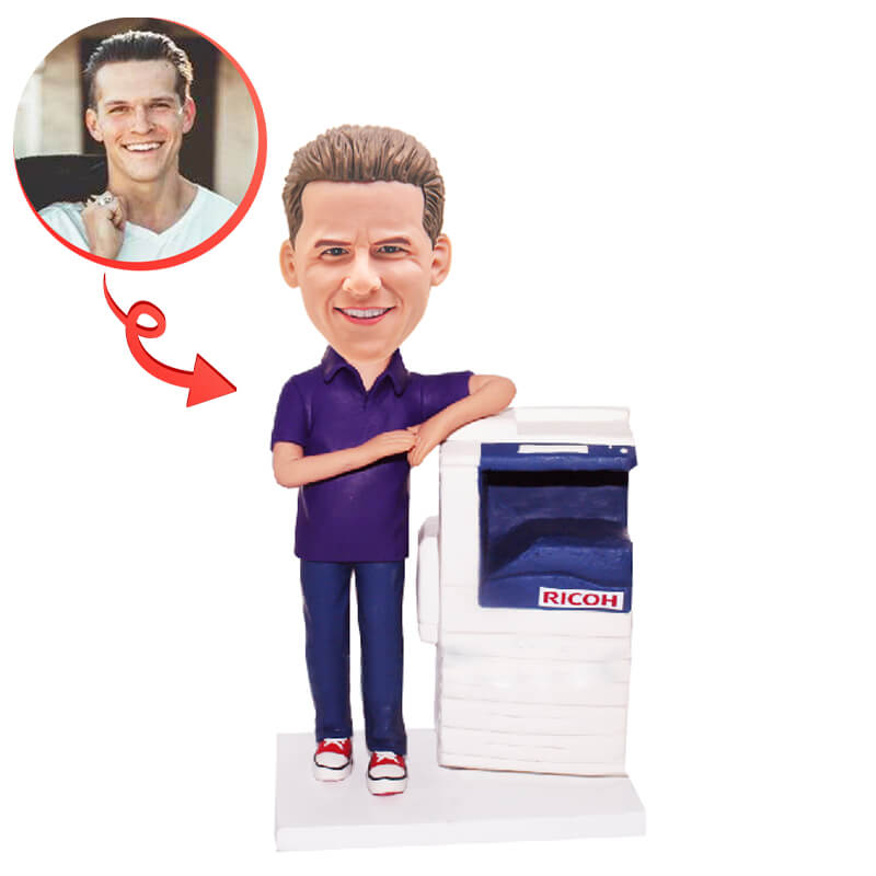 Custom Corporate Bobbleheads - Personalized Business Gifts for Employees, Clients & Promotions | Perfect for Office Decor, Retirement Gifts & Company Events