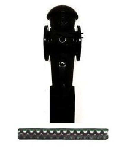 Tornado Black Foosball Players - Counter Balanced with Roll Pin for Professional Table Soccer Games | Perfect for Game Rooms, Bars, and Home Entertainment