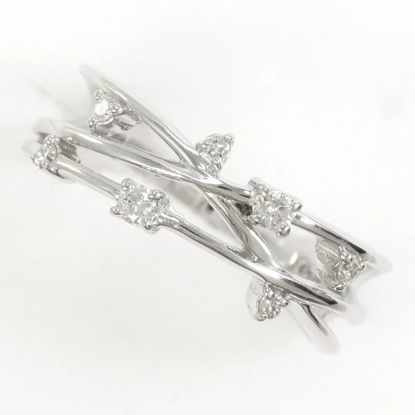 18K White Gold Diamond Ring for Women - Elegant Solitaire Engagement & Wedding Band - Perfect for Proposals, Anniversaries, and Special Occasions