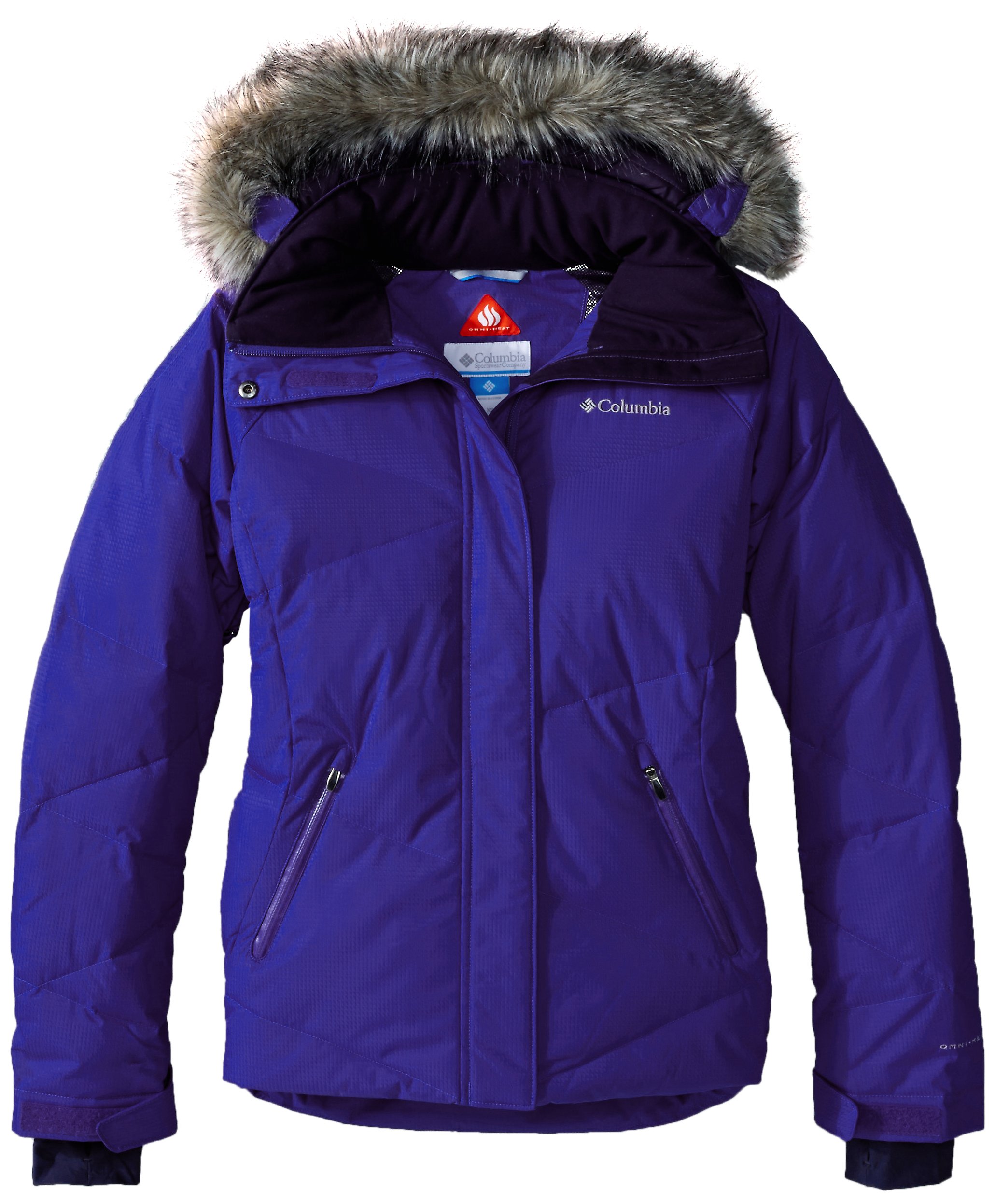 Columbia Women's Lay 'D' Down Jacket - Waterproof Windbreaker for Hiking, Camping & Outdoor Adventures - Lightweight Insulated Winter Coat with Hood
