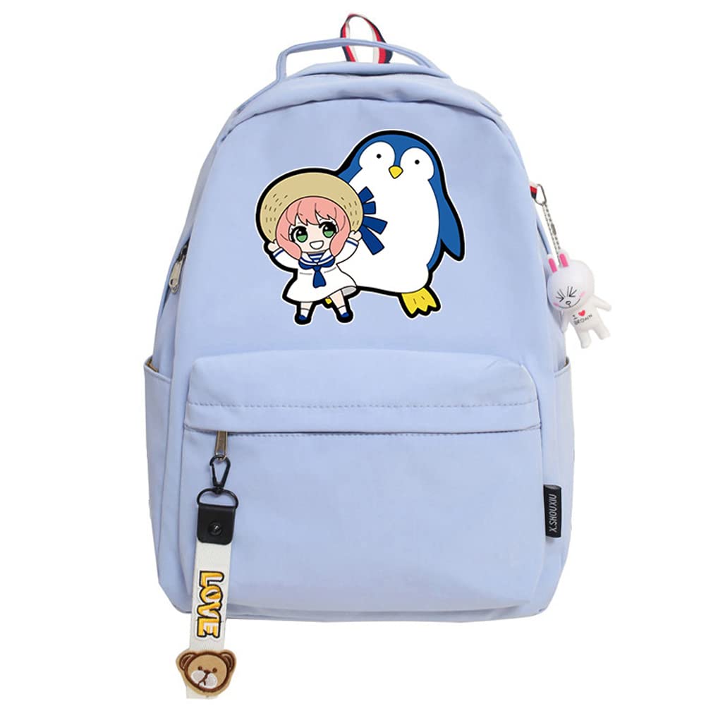 Anya Forger Cosplay Backpack - Yor & Loid Forger School Bag, Shoulder Bag for Travel, Anime Convention & Daily Use | Spy x Family Inspired Accessory