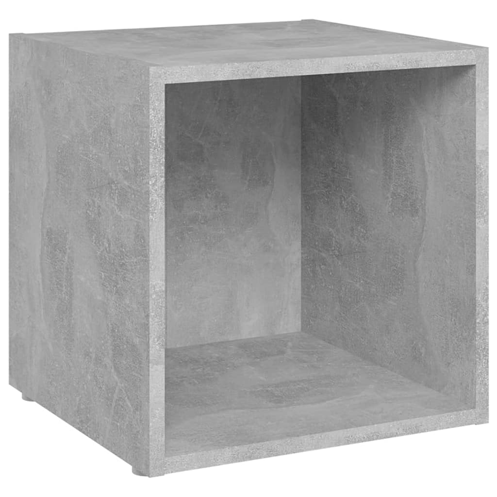 Concrete Gray TV Stand Cube Organizer - 14.6