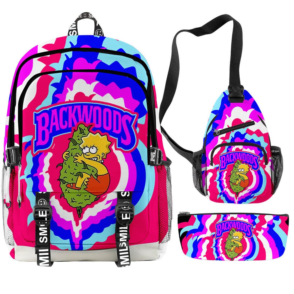 Backwoods Laptop Backpack for Men & Women - Durable School, Travel & Work Backpack with Shoulder Strap - Perfect for College, Commuting & Outdoor Adventures