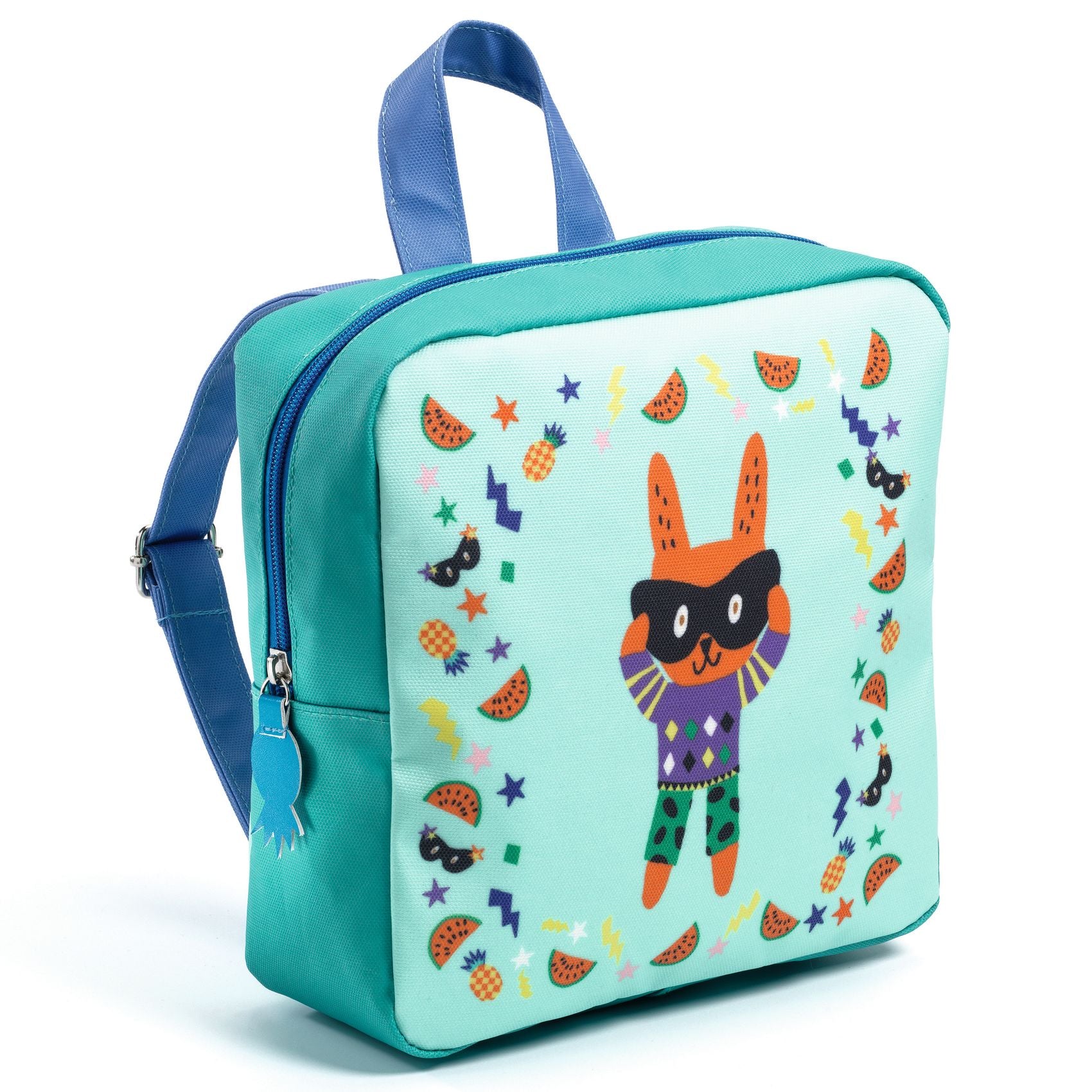 Stylish Rabbit Backpack for Women & Girls - Cute Animal Print School Bag, Lightweight Daypack for Travel, Hiking, and Daily Use