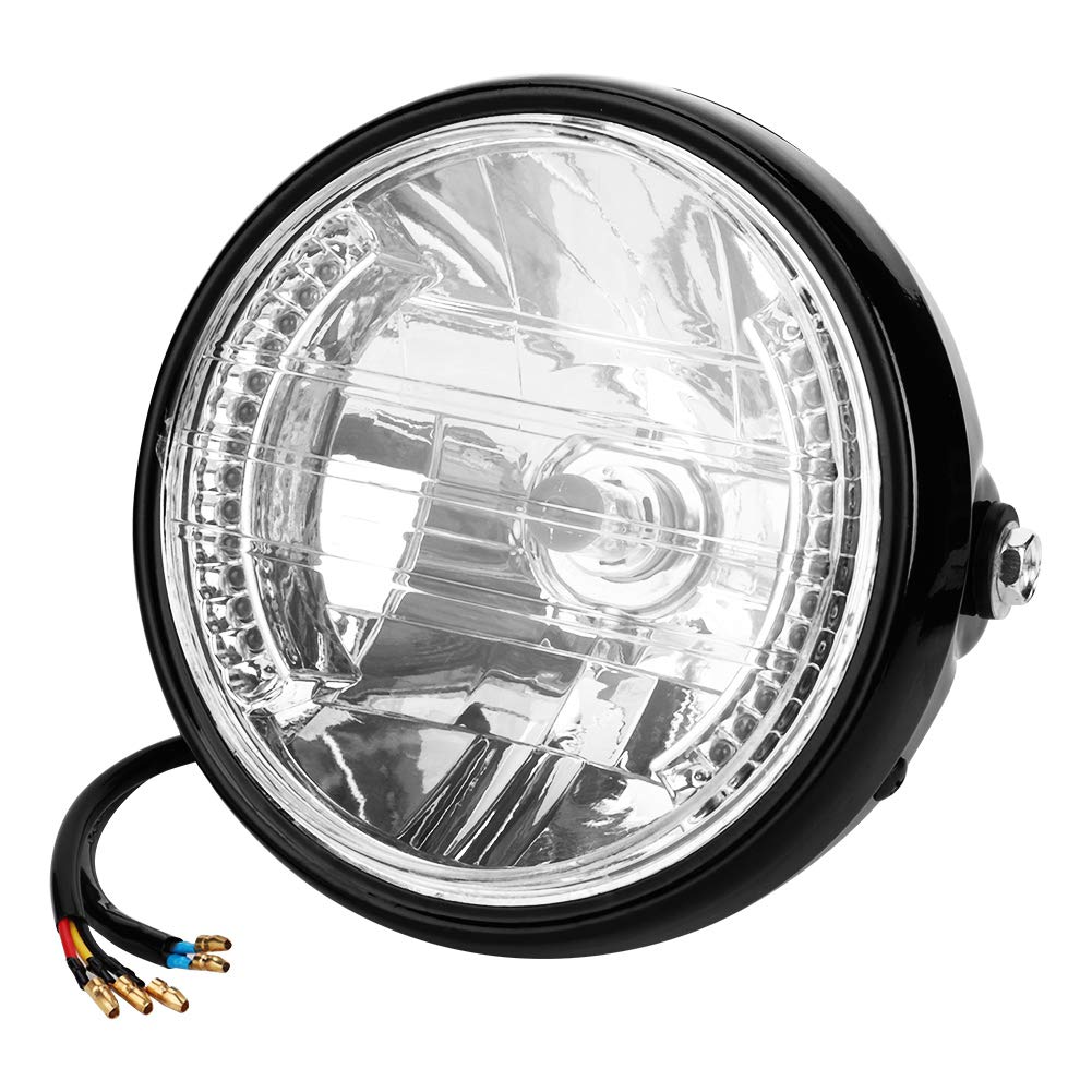 Universal 7in Motorcycle Headlight & Turn Signal with Bracket - for Safe Night Riding