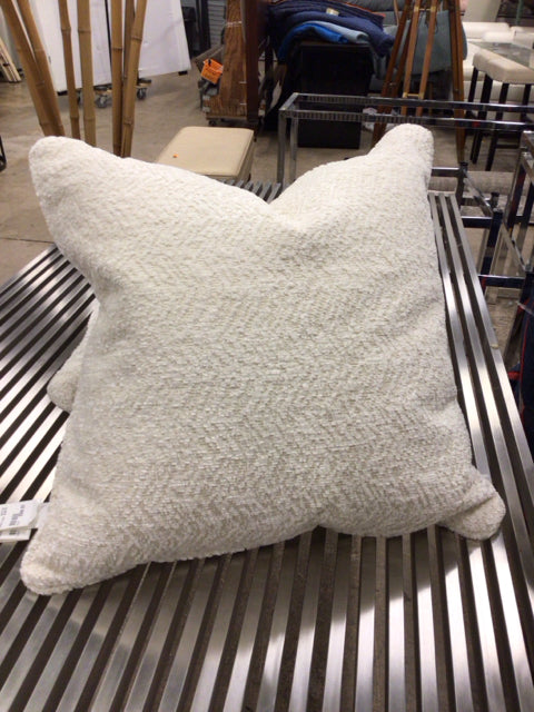 Luxury Cream Textured Pillow for Bed & Sofa - Ultra Soft & Comfortable for Sleeping, Lounging, and Home Decor