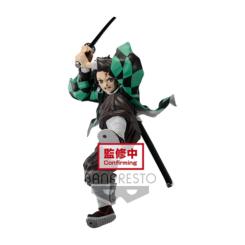 Banpresto Demon Slayer Kimetsu no Yaiba Maximatic Tanjiro Kamado II Action Figure - Anime Collectible for Display & Home Decor