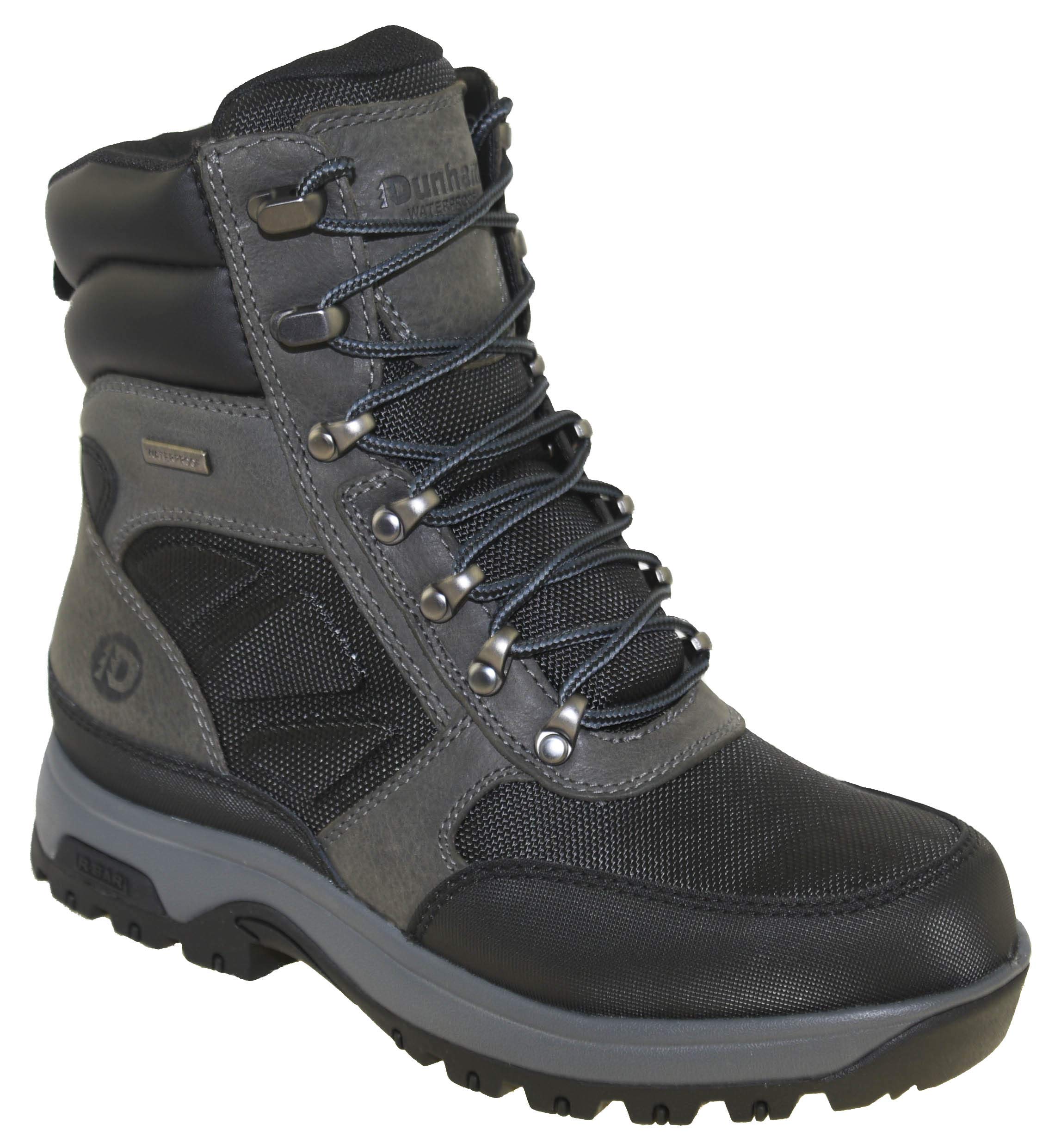 Dunham 8000 Works 8 Inch Waterproof Steel Toe Men's Work Boots - Heavy Duty Construction for Outdoor, Construction & Industrial Safety Use
