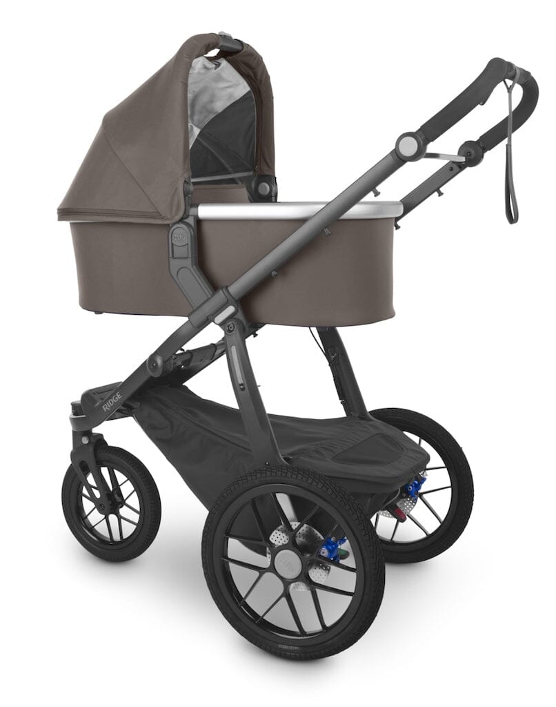 UPPAbaby Ridge Stroller with Bassinet Bundle - Lightweight Travel System for Newborns & Toddlers - Perfect for City Walks, Shopping, and Outdoor Adventures