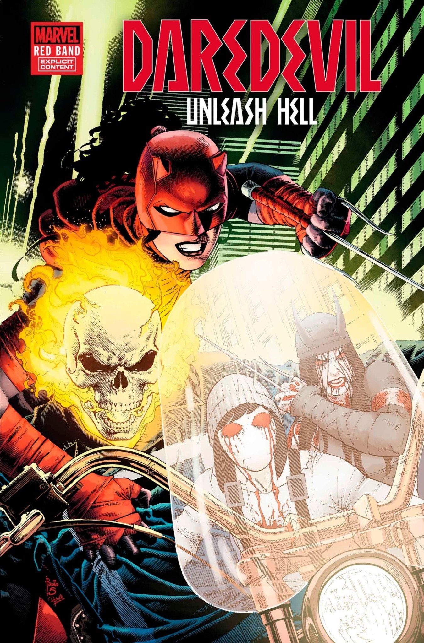 Daredevil: Unleash Hell Red Band #4 [Polybagged] - Collectible Comic Book for Marvel Fans, Perfect for Gifts & Displays