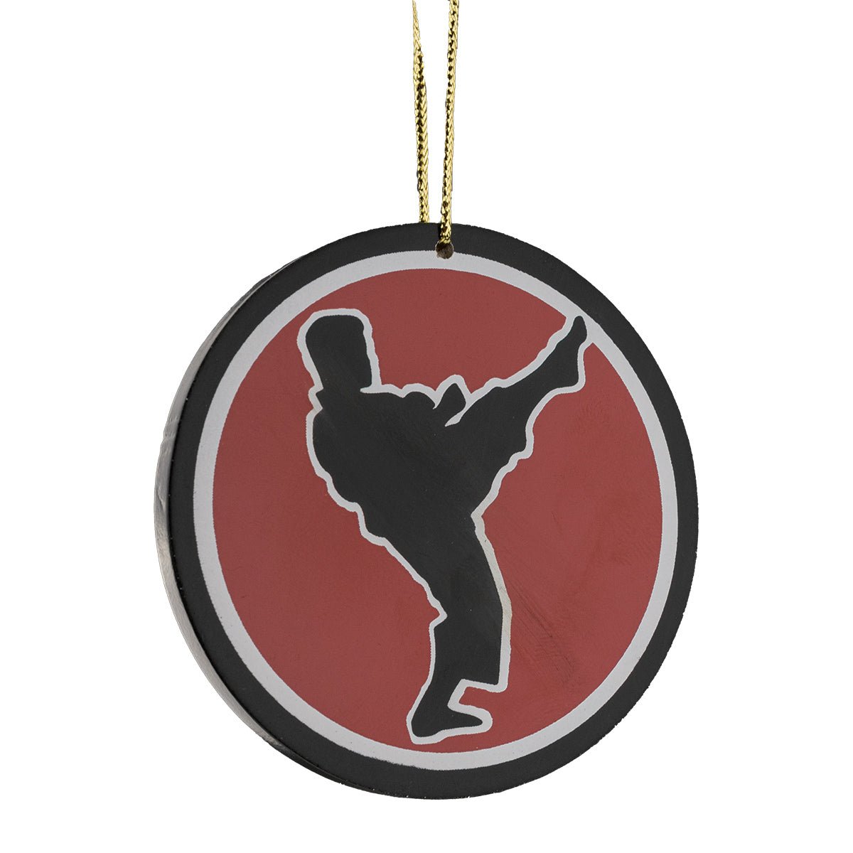 Handmade Male Kicking Figurine - Unique Home Decor Ornament for Shelves, Desks & Gifts | Perfect for Sports Fans, Office Decor & Christmas Tree Decorations