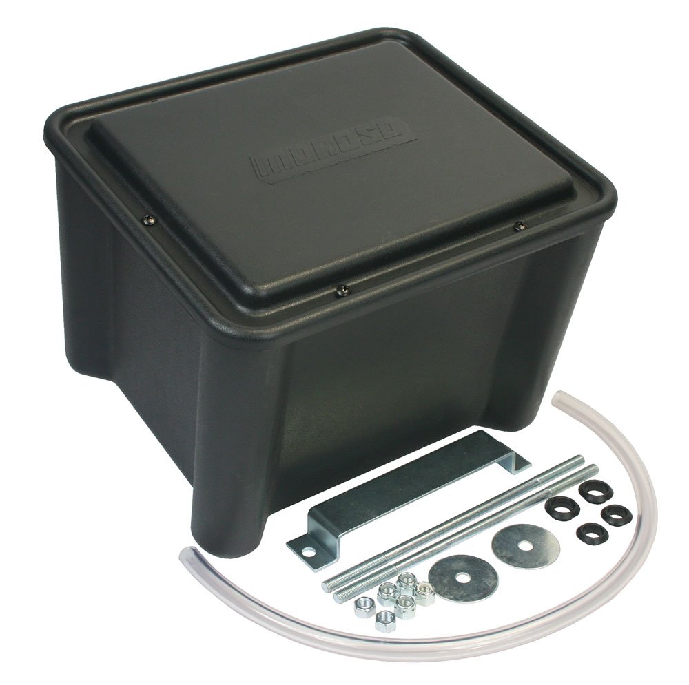 Moroso 74051 Sealed Battery Box - Universal Fit for Various Battery Sizes - Perfect for Marine, RV, and Off-Road Vehicle Applications