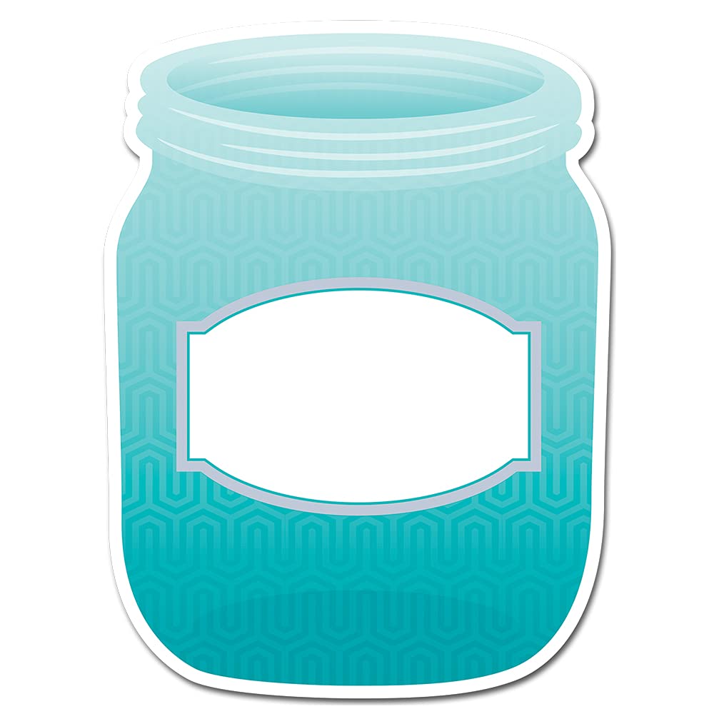 Creative Teaching Press Turquoise Mason Jar 10