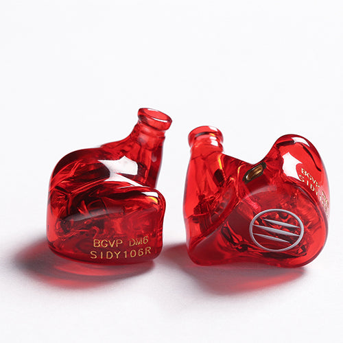 BGVP DM6 5BA HiFi In-Ear Monitor Earbuds with MMCX Connector - Audiophile Grade Sound for Music Lovers & Studio Monitoring