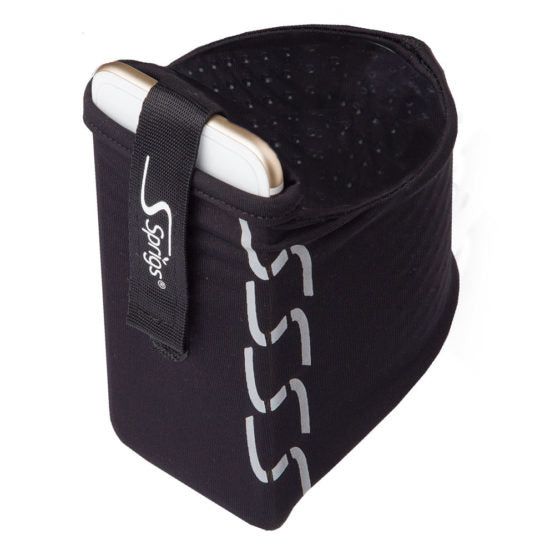 BANJEES Reflective Armband for Running, Jogging & Cycling - Black Safety Wristband for Night Visibility - Perfect for Outdoor Sports & Fitness Activities